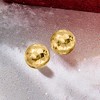 Ross-Simons Italian 14kt Yellow Gold Dome Stud Earrings - 4 of 4