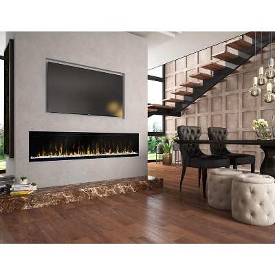Dimplex IgniteXL 74" Black Linear Electric Fireplace