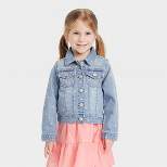 OshKosh B'gosh Toddler Girls' Heart Denim Jacket - Blue