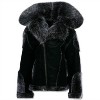 Boy's Kids El Jefe Shearling Moto Jacket - JORDAN CRAIG - 4 of 4