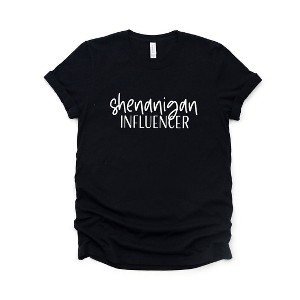 Simply Sage Market Women's Shenanigan Influencer Short Sleeve Graphic Tee - 1 of 4