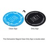 Unique Bargains Presentation Board Accessories Double-sided Dishwasher Magnet 3.5 Inch - 4 of 4