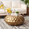 Roxanna Coffee Table - Antique Brass - Safavieh - 2 of 4