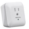 Monoprice Power & Surge - White | 1 Outlet Surge Protector with End of Service Alarm, 900 Joules 15A / 125V / 1875W, 10dB to 60dB - 2 of 4