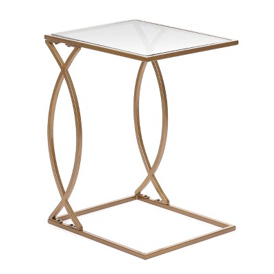 Cressida C Accent Table Gold - Carolina Chair & Table