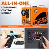 SILVEL Diesel Air Heater All-in-One Portable 4L Tank Orange 12V 24V LCD Remote Control for Vehicles Outdoors - 4 of 4