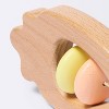 Wooden Baby Rattle - Carrot - Cloud Island™ - image 3 of 3