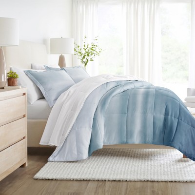 Ocean Waves All Season Reverisble Comforter Down Alternative Filling, Machine Washable - Becky Cameron Ocean Waves