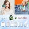 BeeGreen Flower Reusable Grocery Bags,Heavy Duty Totes for Women, Fold - 4 of 4