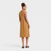 Women's Sleeveless Knit Ballet Dress - A New Day™ Brown - image 2 of 3