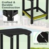Tangkula 2PCS 18" Patio Adirondack Side Table Coffee Table Weather Resistant HDPE Garden Yard - 3 of 4