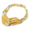 Unique Bargains Women's Fashion Lily Pattern Cross Elastic Hairband 1 Pc - 4 of 4