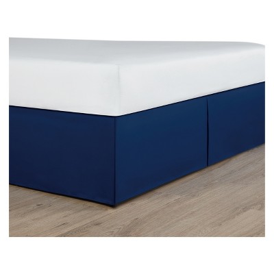 Full Blue Damask Microfiber Bed in a Bag Set