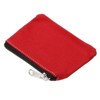 Unique Bargains Canvas Portable Home Change Coin Purse Pouch Bags with Zipper - 4 of 4