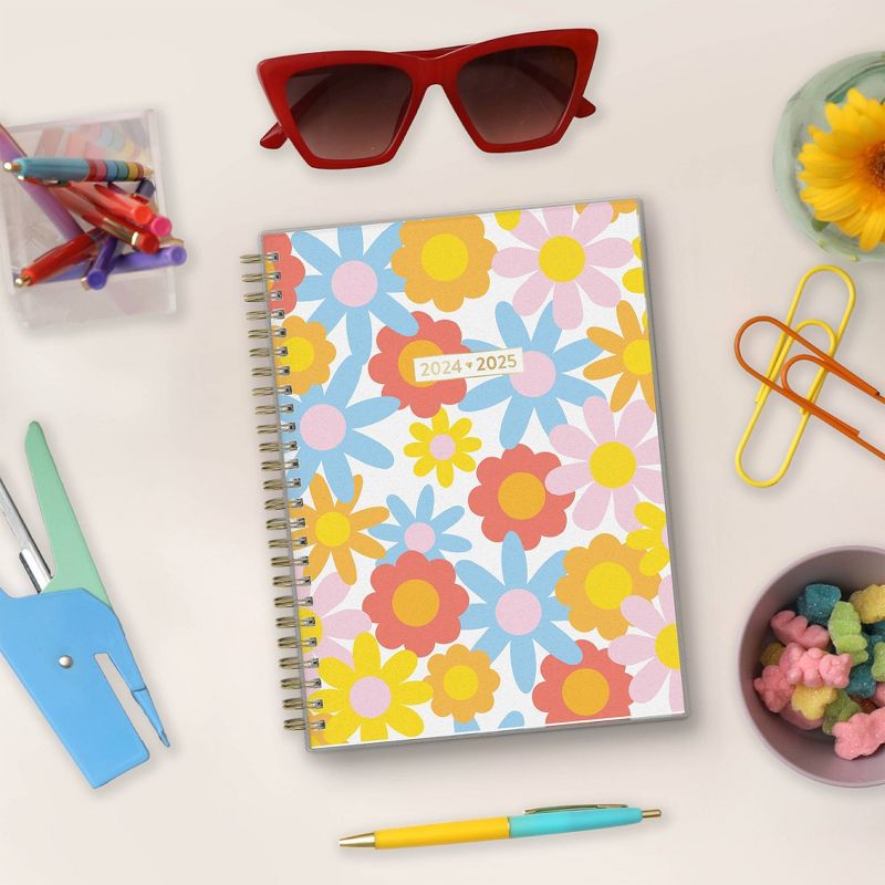 Color Me Courtney for Blue Sky 2024-25 Weekly/Monthly Planner Notes 8.625&#34;x5.875&#34; Daisy Burst, 3 of 14