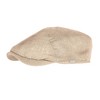 Wigens Men's Hopsack Linen Slim Newsboy Cap - 4 of 4