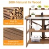 Generic Folding Potting Bench Table,Outdoor Potting Bench Garden Wooden Potting Table - 2 of 4