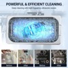 Garvee Commercial Ultrasonic Cleaner, 3.2L /6.5L/10L Professional Ultrasonic Cleaner, 240w Excellent Cleaning Machine for Watch Eyeglasses Rings - 3 of 4