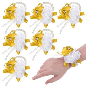 Unique Bargains Durable Elastic Fashion Trend Lightweight Wrist Corsage - 1 of 4