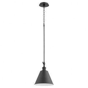 Quorum Lighting 1 - Light Pendant in  Noir - 1 of 2
