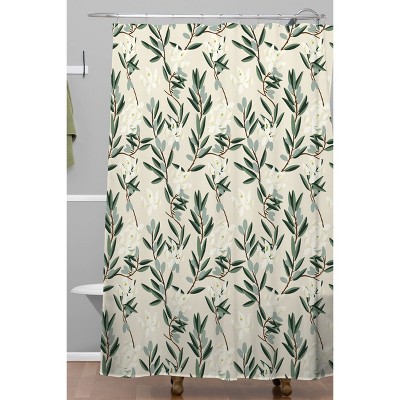 Olive Green Shower Curtain Target, Olive Branch Shower Curtain