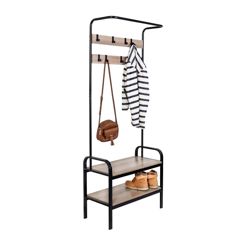 Honey-Can-Do Entry Rack &#38; Bench, 2 of 4