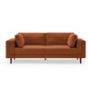 MINIMORE Modern Style 85''W Lassie 3Seater Square Arm Sofa - 4 of 4