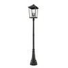 Z-Lite Beacon 4 - Light Post Light in  Black - 3 of 4