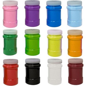 4E's Novelty 16.5 Pound Colored Sand for Crafts, 12 Sand Art Colors 22 oz Each, Non-Toxic Craft Sand Colored - 1 of 4