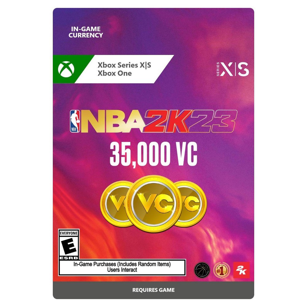Photos - Game NBA 2K23: 35,000 Virtual Currency - Xbox Series X|S/Xbox One (Digital)