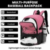Generic Soccer Backpack with Ball Holder,Youth soccer Bag for Basketball,Volleyball-Includes Separate Shoe Compartment&and Insulation - 3 of 4