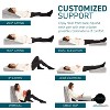 AllSett Health® Adjustable 3-in-1 Memory Foam Bed Wedge Pillow with Machine-Washable Cover - 2 of 4