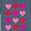 Boys' - Barbie - Barbie Heart Grid Short Sleeve Graphic T-Shirt - 2 of 4