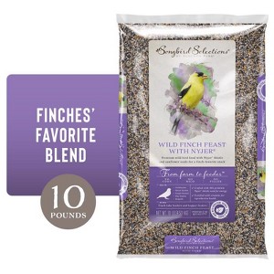 Songbird Selections Wild Finch Feast with Nyjer Wild Bird Seed Wild Bird Food 10 lb - 1 of 1