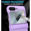 Nakedcellphone Sigma Rizz Case for Samsung Galaxy Z Flip 6 5G Phone - Screen Protection and Hinge Cover - 3 of 4