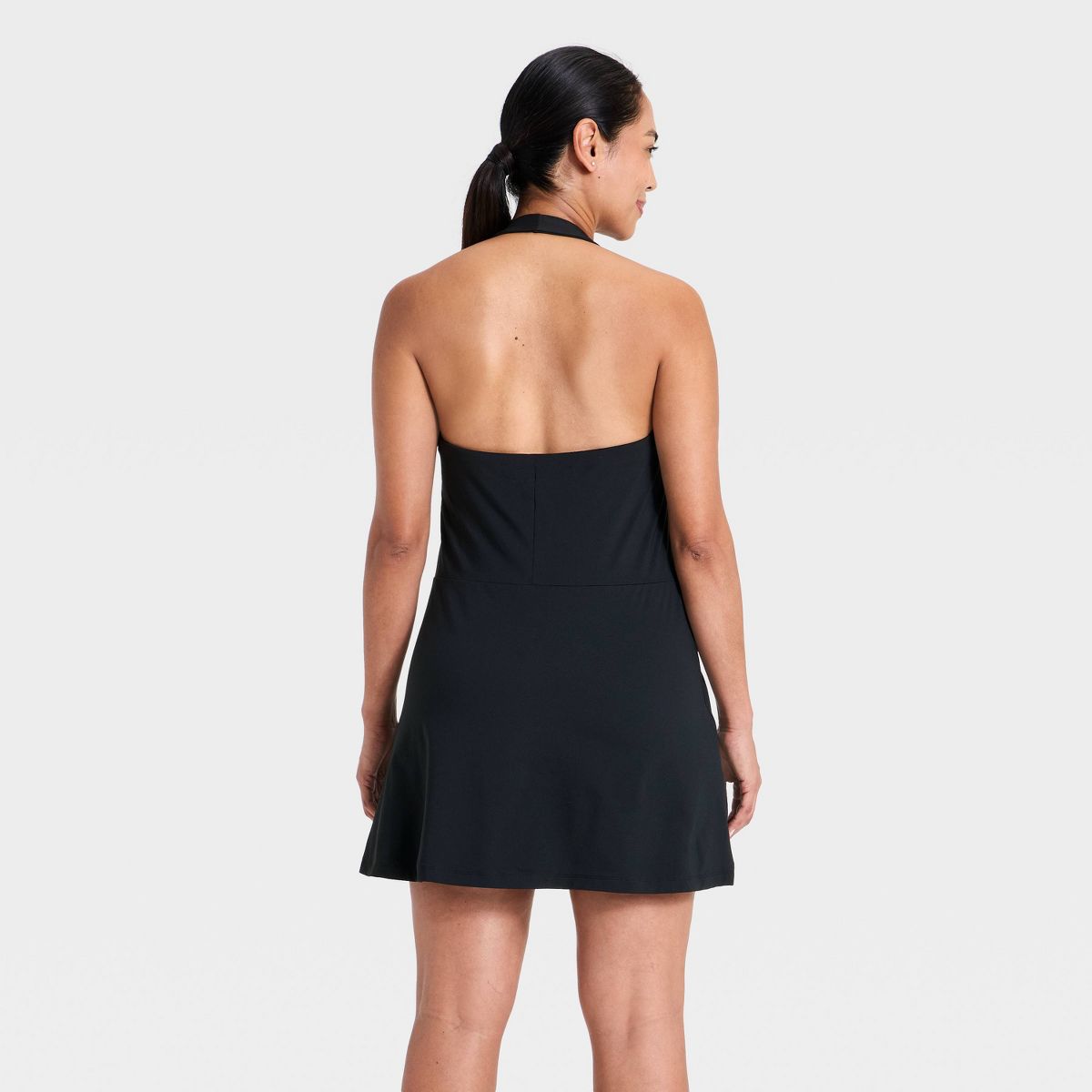 Women's Knit High Neck Halter Active Dress - All In Motion™ - thumbnail 6