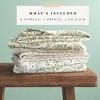 Patina Vie Charming Floral Cotton Kitchen Towels - 4 of 4
