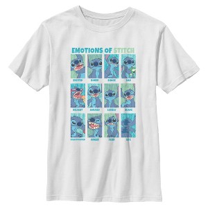 Boy's Lilo & Stitch Emotions of 626 T-Shirt - 1 of 4