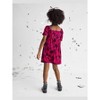 The Children's Place Girls Three Quarter Sleeve Floral Velour Corset Dress - 4 of 4