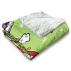 Nickelodeon Teenage Mutant Ninja Turtles Silk Touch Faux Shearling Throw Blanket - 4 of 4