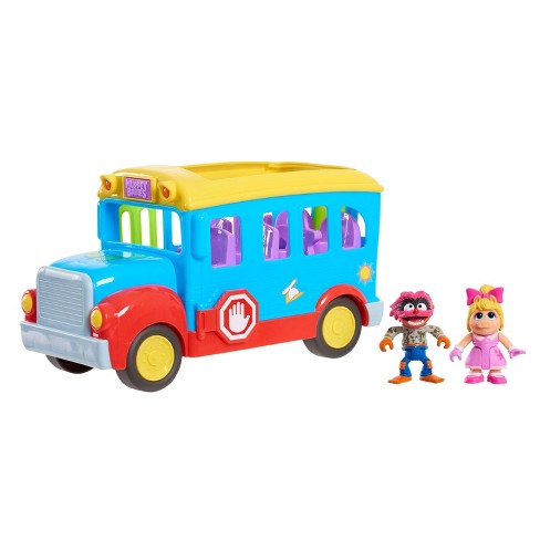 Disney Muppet Babies Friendship School Bus Vehicle Playset Target - shopping playsets vehicles roblox action figures