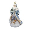 Kurt Adler 7-Inch Bellissimo Glass Santa With Tree and Scene Ornament - image 4 of 4