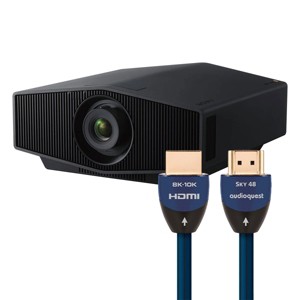 Sony VPL-XW5000ES 4K HDR Laser Home Theater Projector with AudioQuest SKY 3m HDMI Cable - 1 of 4