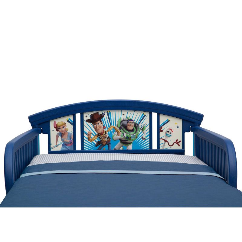 Toddler Disney Pixar Toy Story 4 Plastic Kids&#39; Bed - Delta Children, 6 of 11