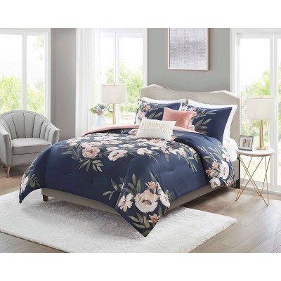Bright Floral Print Bedding : Target