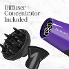 Remington Damage Protection Hair Dryer with Ceramic + Ionic + Tourmaline Technology, Purple, 3 Piece Set - 4 of 4