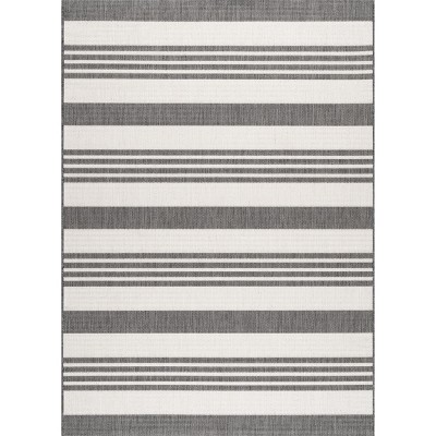 Nuloom Robin Multi Stripe Indoor/Outdoor Area Rug