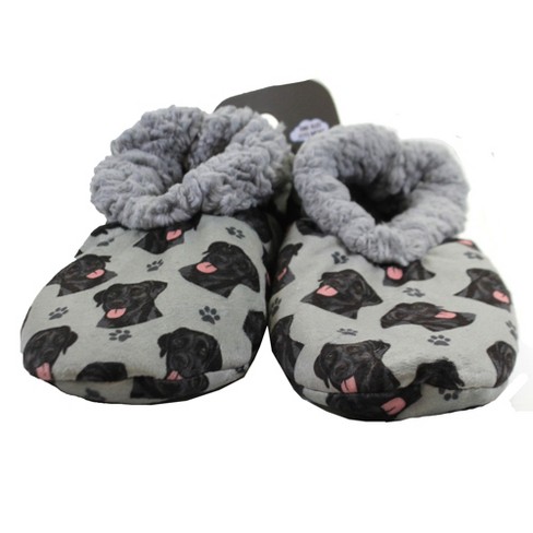 Black labrador outlet slippers