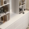 Famapy Minimalist Entryway Cabinet with Large-Capacity Display Cabinet with Drawers & Open Shelves,Ideal for Living Room/Hallway - 4 of 4