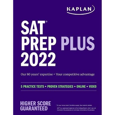SAT Prep Plus 2022 - (Kaplan Test Prep) by  Kaplan Test Prep (Paperback)
